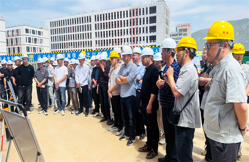 2025年4月17日，由莆田市涵江区住房和城乡建设局主办、888腾博会三建承办的钢筋安装工程质量防控现场交流会在联东U谷·涵江海峡智造产业谷一期成功召开。